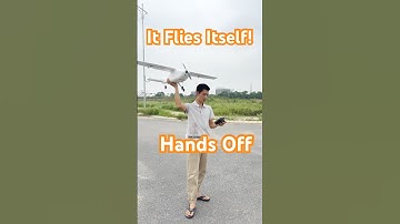 RC Plane Auto Takeoff – No Hands, No Help, Just Fly!