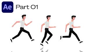 Character Running Animation Tutorial in After Effects | Step-by-Step Beginner to Pro Part 01