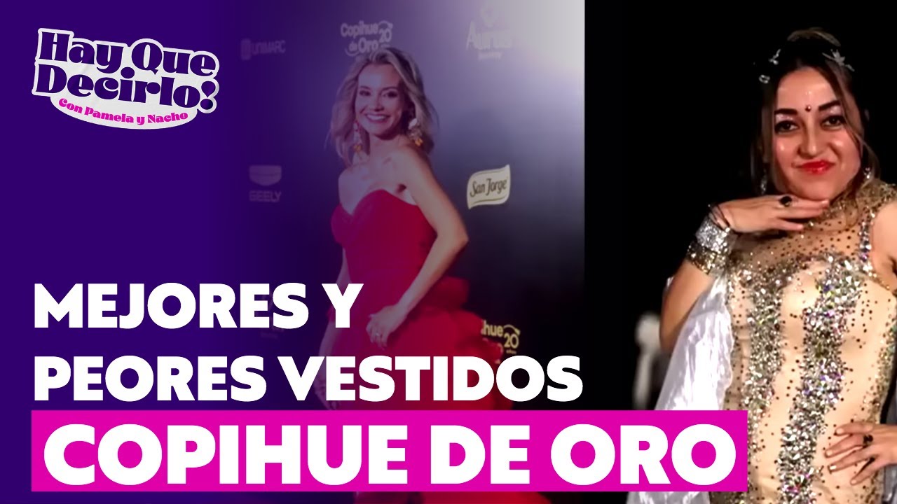 El análisis de 'El Colombiano' con los mejores y peores vestidos para el Copihue de Oro 2025