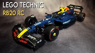 LEGO Technic Red Bull RB20 RC MOD – Now With Full Building Instructions!