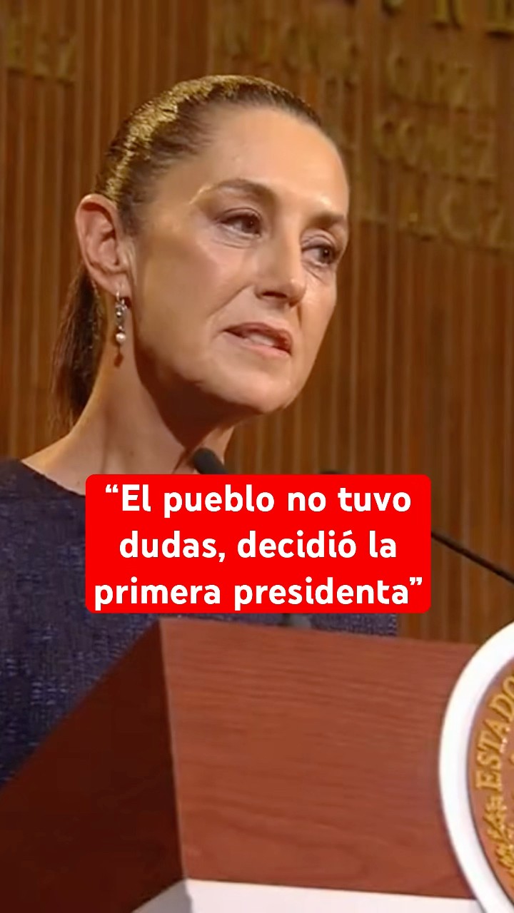 Sheinbaum pronuncia que el 2 de junio el pueblo de México nunca se equivocó en la elección
