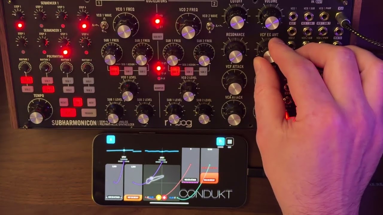 Jamuary 17 with Moog Subharmonicon 