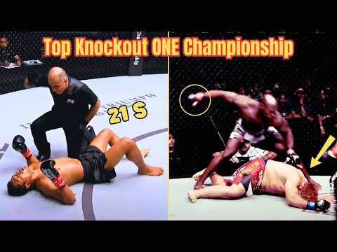 Top 10 Most Impressive Knockouts In ONE Championship | (MMA•Muay Thai•Boxing•Kickboxing)