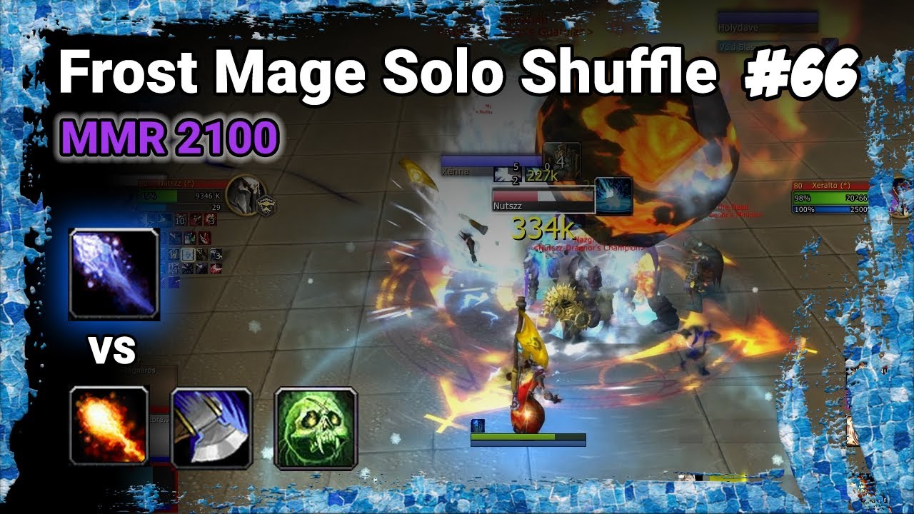 Frost Mage MMR 2100 Solo Shuffle | War Within Season 3 Patch 11.2 | WoW Arena Gameplay No.66