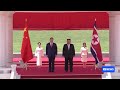 Xi Jinping meets Kim Jong Un to strengthen trade and military ties | ABC NEWS