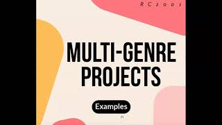 Examples of Multi-genre Projects