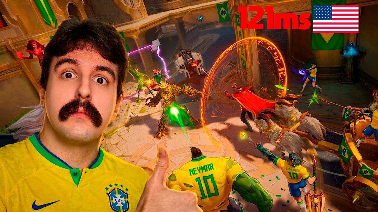 BRASILEIROS SE CONFRONTAM NOS SERVIDORES AMERICANOS!