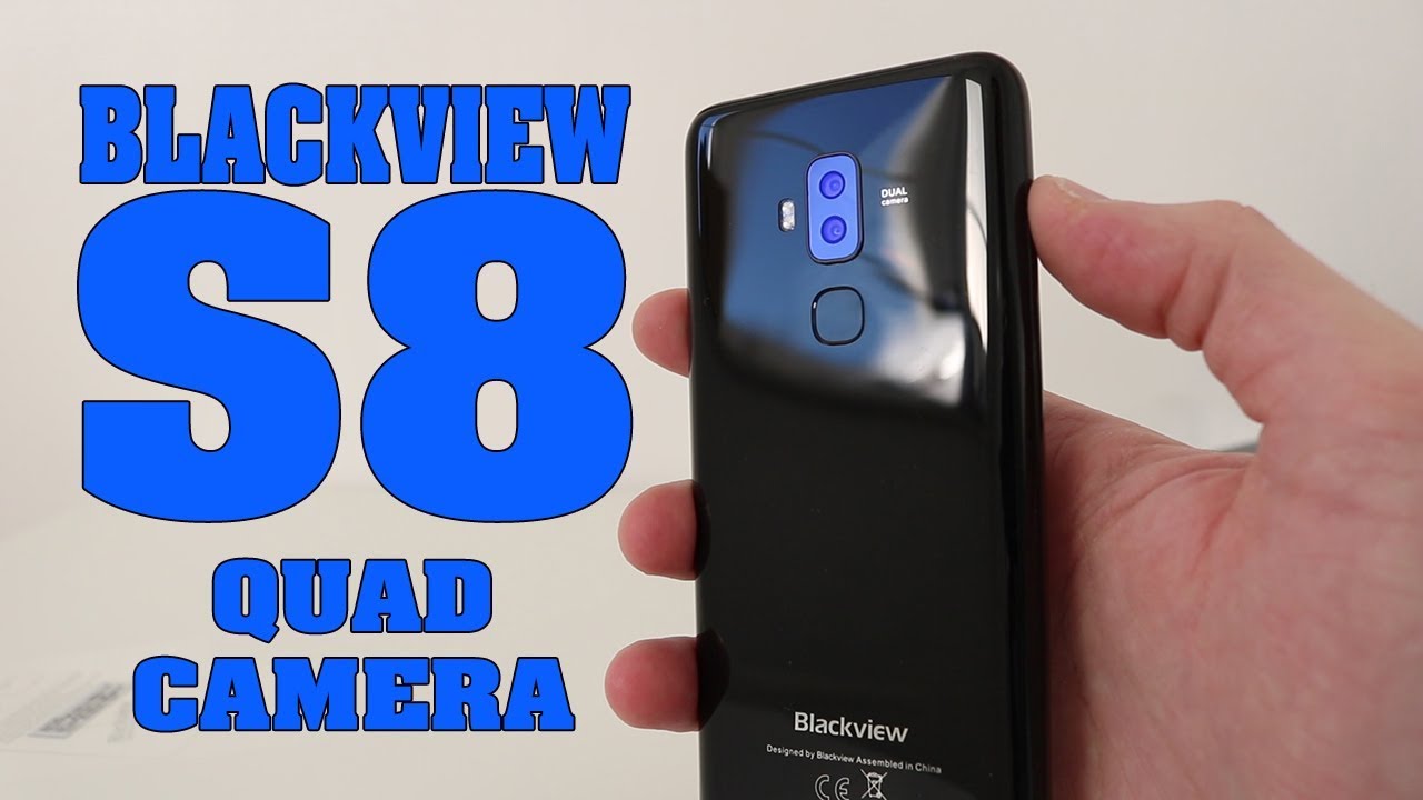 Blackview S8 Unboxing - Quad Camera Smartphone - Galaxy S8 Clone - YouTube