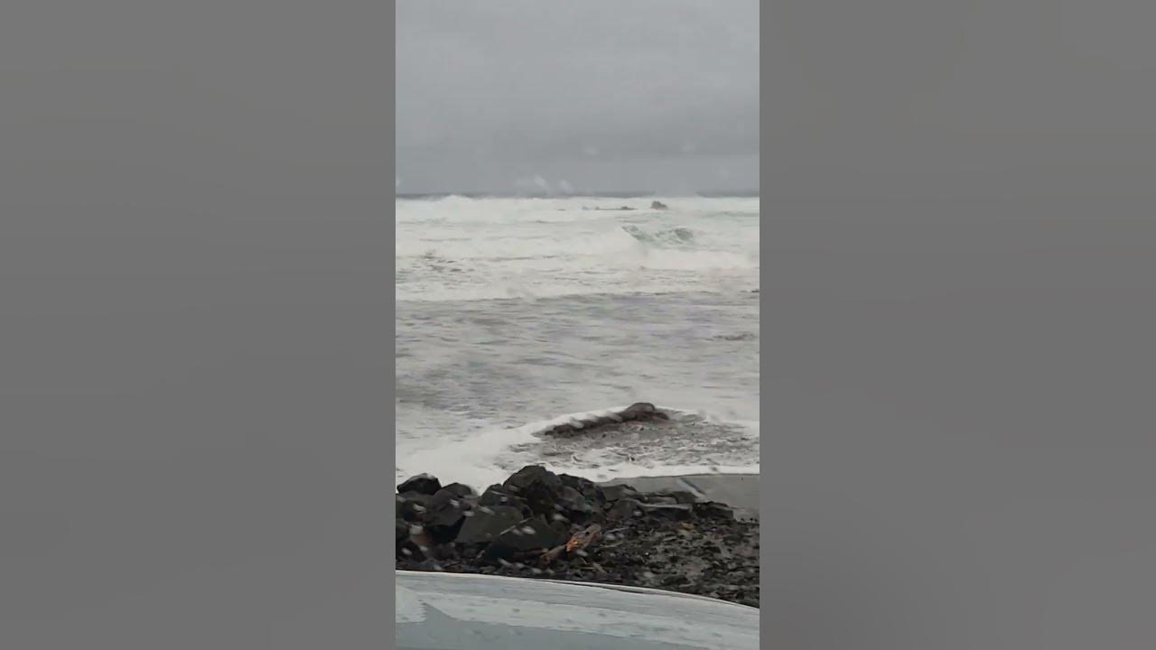 HighTide w King Tides Cannon Beach January 2023 kingtides oregoncoast