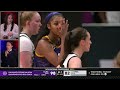  sue bird  taurasi react to angel reese taunting caitlin clark live overboard after 2nd time