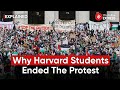 Harvard Students End Protest as University Agrees to Discuss Middle East Conflict | Israel Hamas War