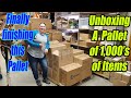 Unboxing the rest of this pallet with 1,000&#39;s of items of Health and beauty. Check it out!