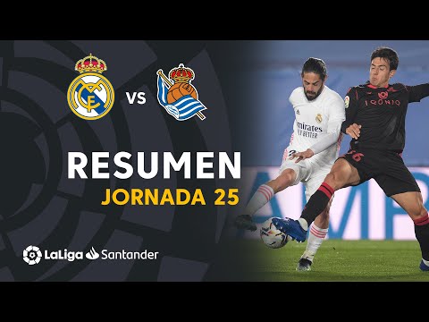 Resumen de Real Madrid vs Real Sociedad (1-1)