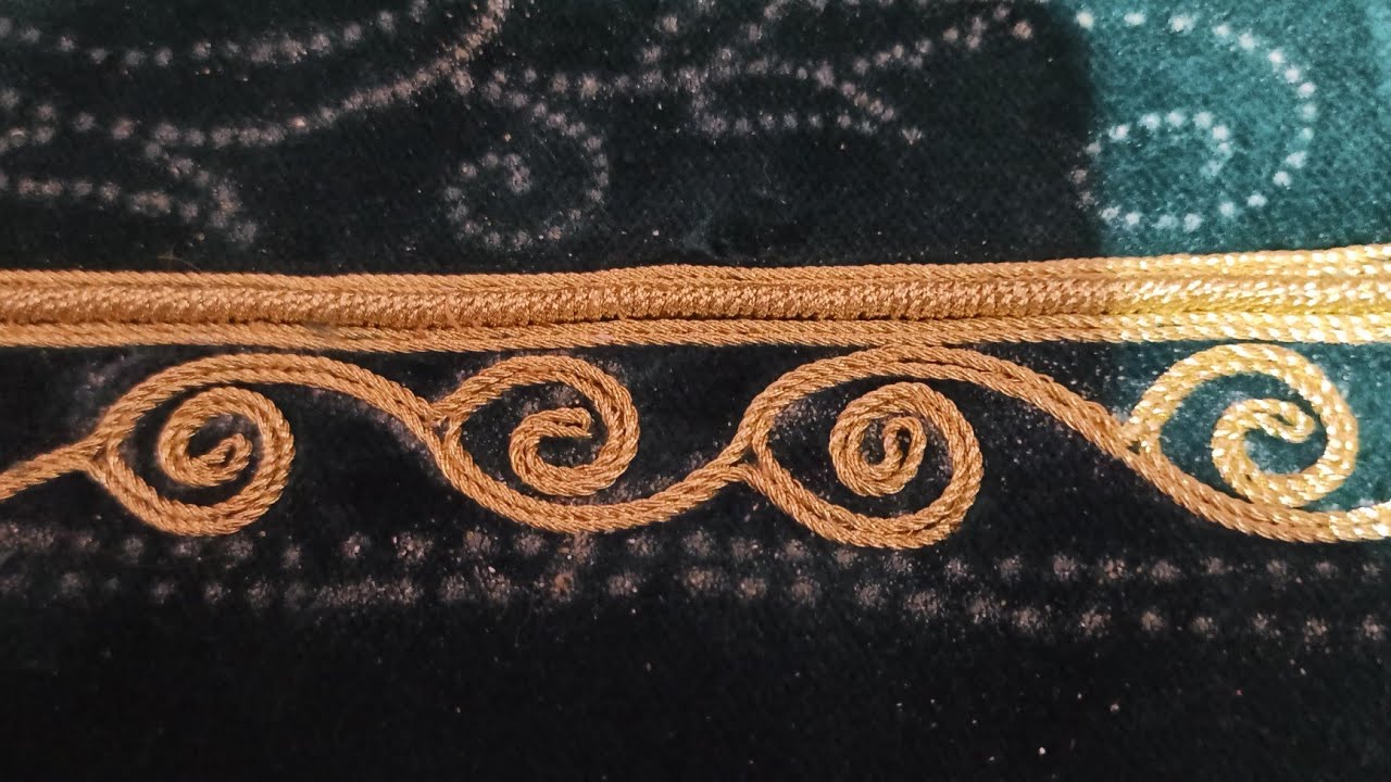 طريقة الصحيحة لصنع# حواف الكراكو #غرزة العصا🇩🇿غليلة #للكراء🌹💚👑🇩🇿