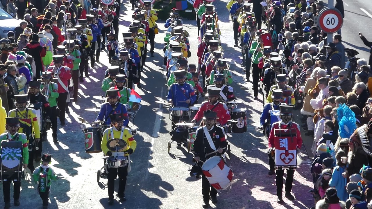 Rotsee-Husaren - Fasnachtsumzug Ebikon 2018