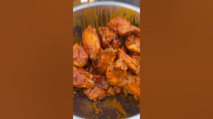 Double fried chicken wings