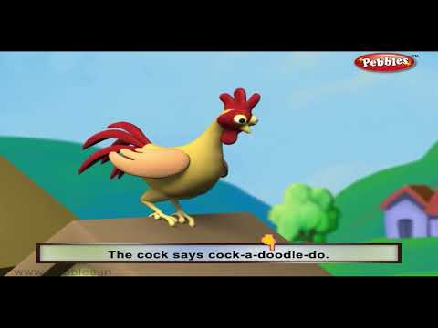 Dog Says Bow Nursery Rhymes Sing Along Rhymes Karaoke Pre School Poem Song #pebblesmalayalam