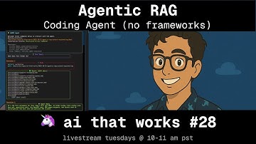 Agentic Rag: Building a coding agent (no frameworks) 🦄 ep #28