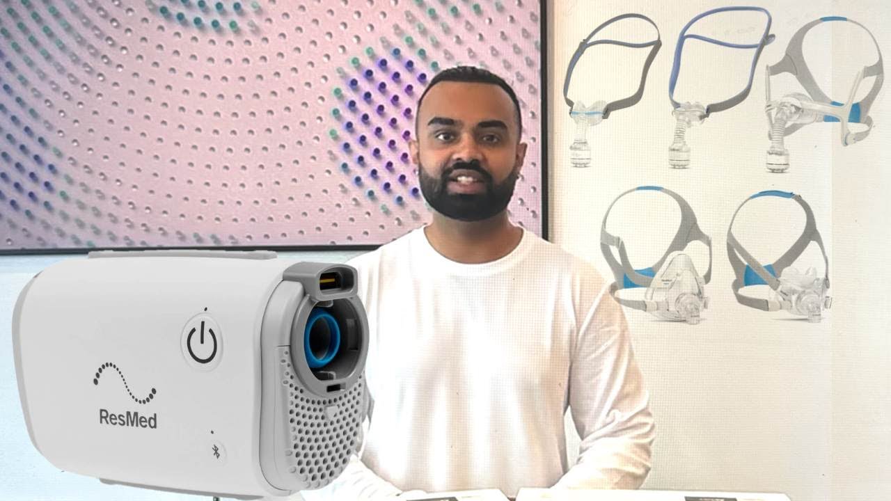 ResMed AirMini Mask Compatibility Demo with AirFit & AirTouch Masks