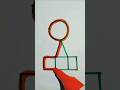 Iq puzzle game 🧠#shorts #drawing #art #easydrawing #ytshorts #viral #foryou #onestroke #fb