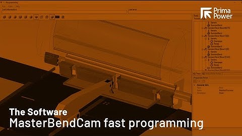 #PrimaProductPills - Master BendCam Fast Programming - Prima Power Software