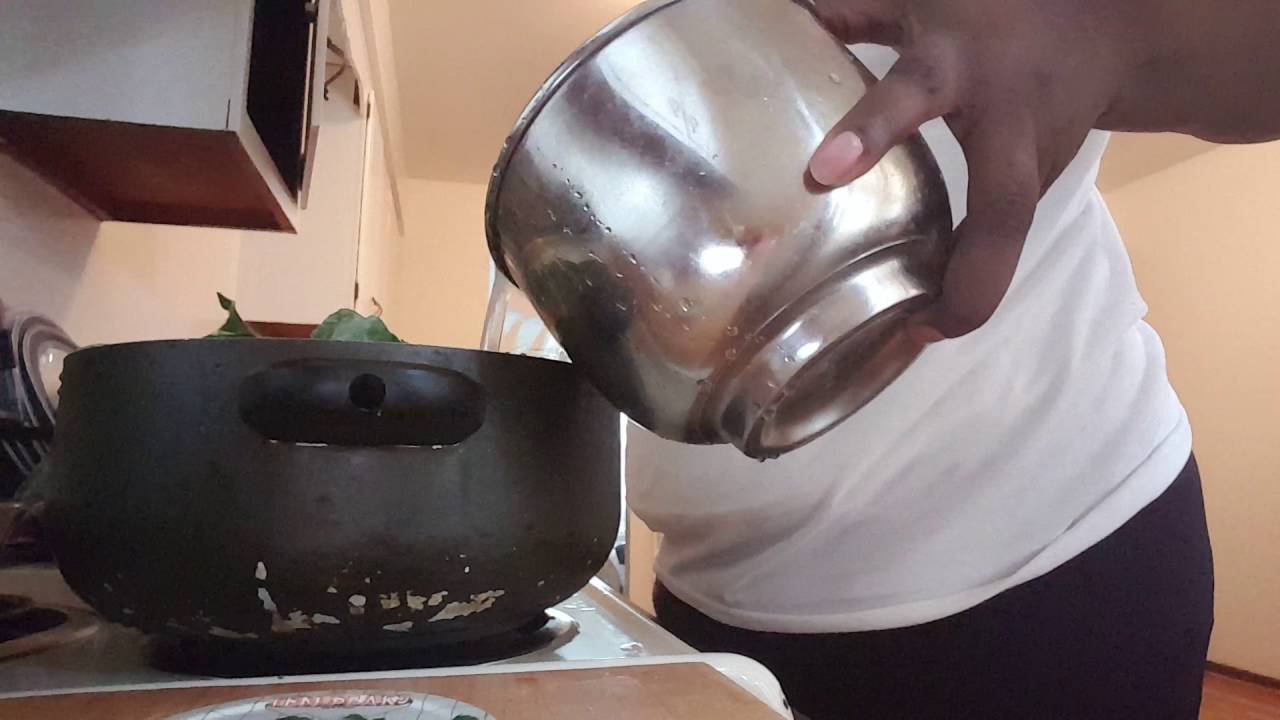 How to cook greens in a bag YouTube