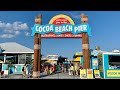 World Famous Cocoa Beach Pier by Drone - YouTube