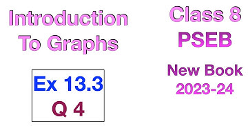 Ex 13.3 Q4 | Class 8 | Introduction To Graphs | Chapter 13 | PSEB Maths