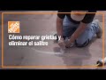 Cómo reparar grietas y eliminar el salitre