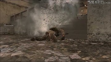 Cod4 Noob Fail Nade Throw!