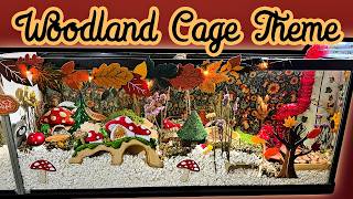 Rivet's WOODLAND Themed Hamster Cage Tour PT. 2