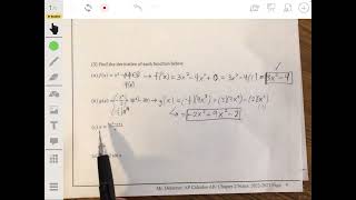 Differentiation Using the Sum and Difference Rules | AP Calculus AB/BC Lesson 2.2.2