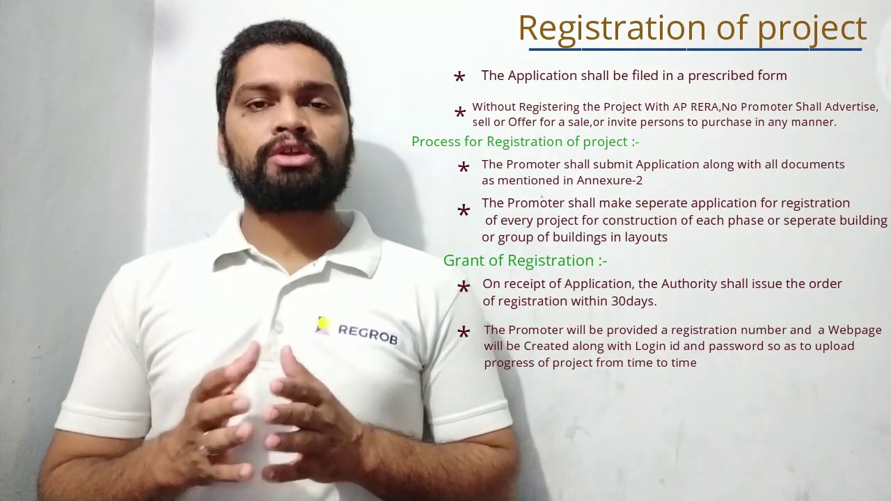 How to Register a Project Under RERA in Andhra l Part - 1 | Expert ...