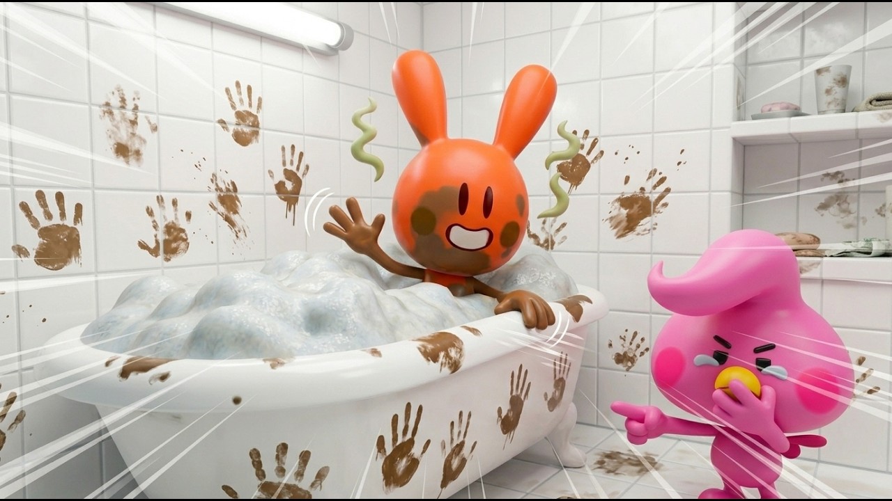 cueio-s-bath-time-cueio-the-bunny-30-minutes-youtube