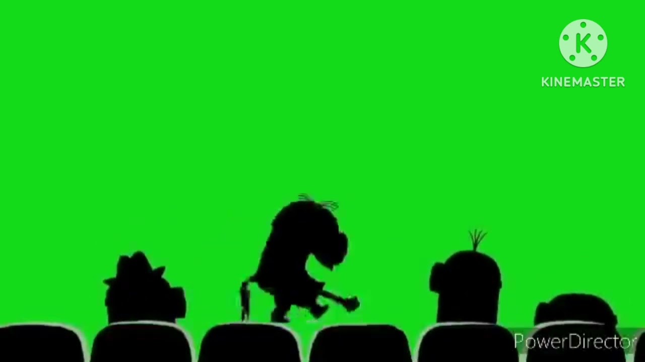 Minions trailer cinema green screen part 5