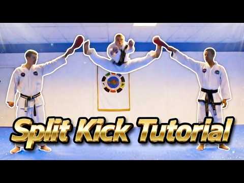 Taekwondo Split Kick Tutorial (Front Kicks Version) | GNT How to
