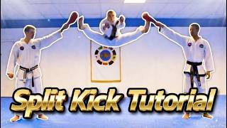 Taekwondo Split Kick Tutorial (Front Kicks Version) | GNT How to