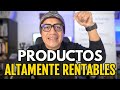 Productos altamente rentables