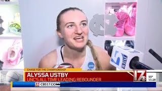 Top UNC women players speak after win