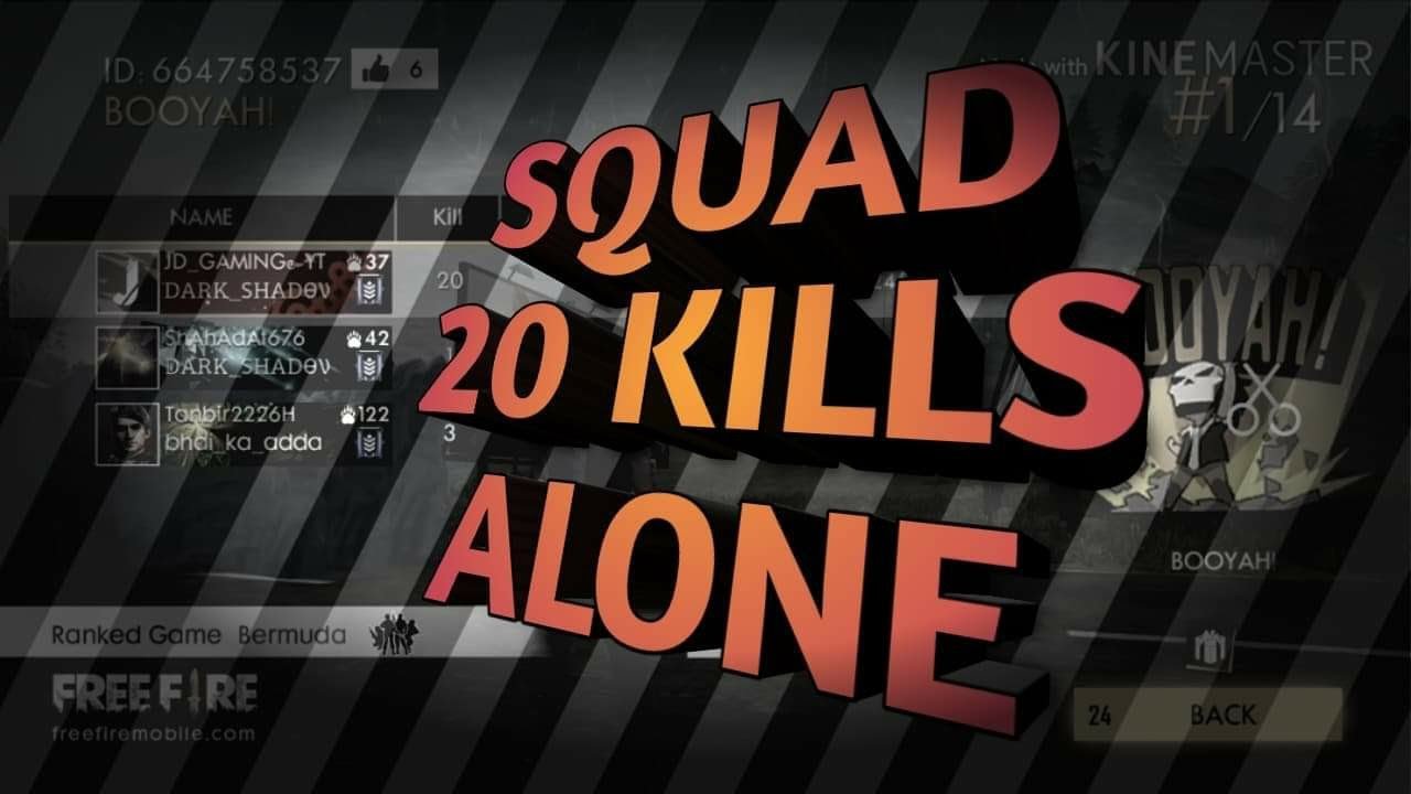 RANKED SQUAD MATCH 20 KILLS ALONE YouTube