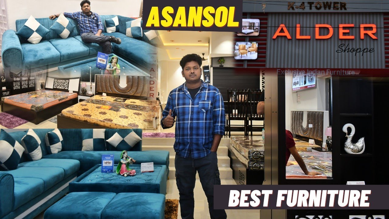 One of The Best Furniture Showroom ALDER First in Asansol West Bengal All types of Branded Furniture