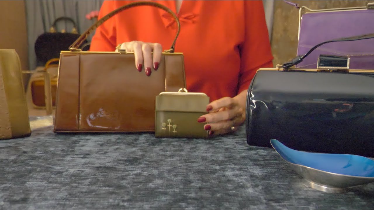 Stern's Department Store, 1964 ✨ Vintage Billfold ASMR ✨ Sticky Fingers, Squeezing (Soft Spoken)