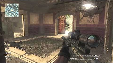 MW3 Face Off Sniper Rage Quit - 1v1