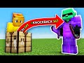 Minecraft Manhunt But, CRAFTING Gives Me ENCHANTS!
