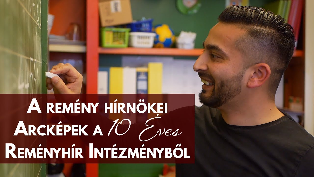 A remény hírnökei, arcképek a 10 éves Reményhír Intézményből - Czinanó Tamás