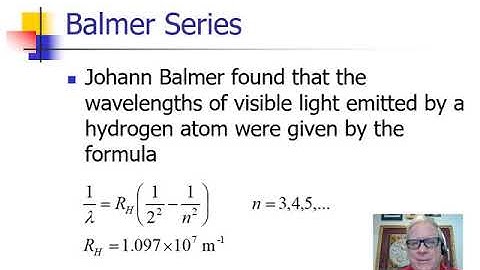 Physicsmeister Videos: Atomic Spectra and the Bohr Model Part 1