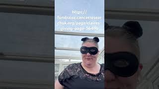 Day 8 bargain basement Catwoman does 100 skips for Cancer Research UK #worldbookday2024