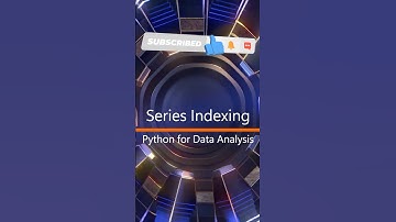 Series Indexing in Python Explained - 2 | Jan 2025