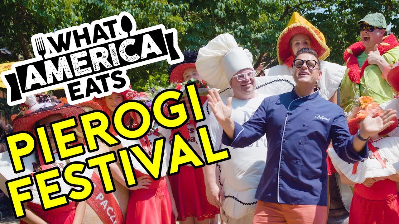 Pierogi Fest What America Eats YouTube