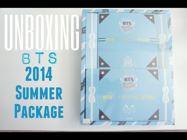 Unboxing: BTS (방탄소년단) 'First Anniversary 2014 Summer Package